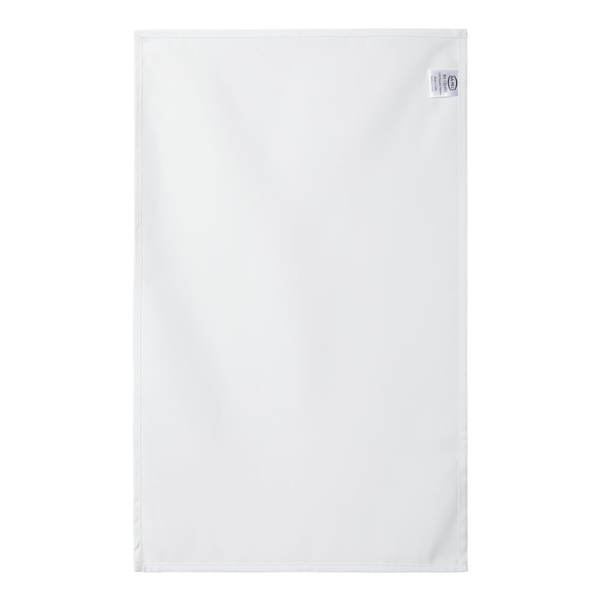 100% Polyester Linen Plain White Tea Towel Soft Blank Kitchen Towel 50 –  Partner Textiles