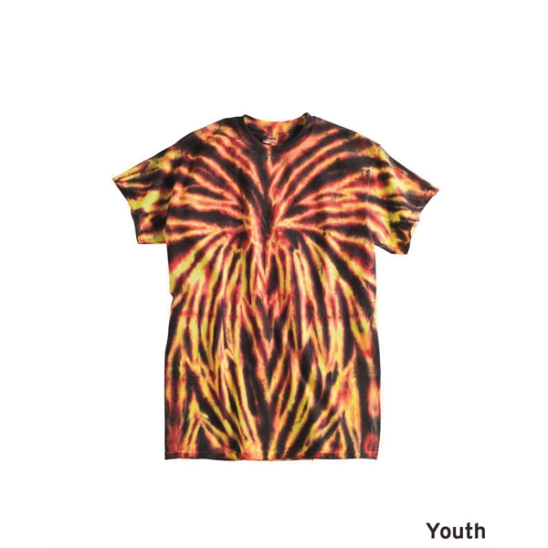 Youth Logo Tie-Dye T-Shirt (Black)