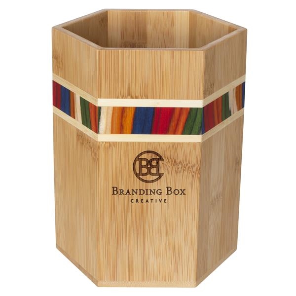 Baltique Marrakesh Collection Wooden Utensil Holder