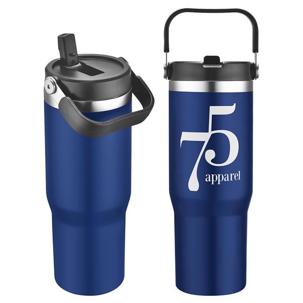 Customized Tollara Vacuum Insulated Tumblers with Flip Top Spout