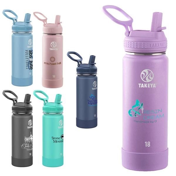 Best Buy: Takeya Actives 24-Oz. Insulated Stainless Steel Water Bottle with  Spout Lid Violet 51047