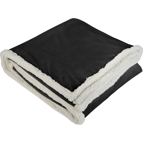 Northeast delicate cozy sherpa blanket