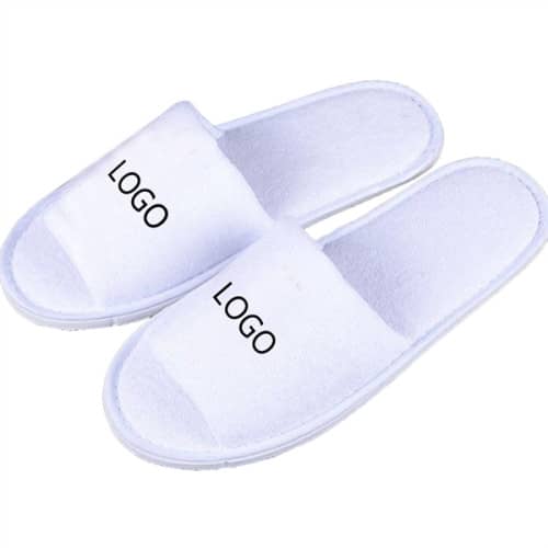 Open Toe Hotel Slippers | EverythingBranded USA