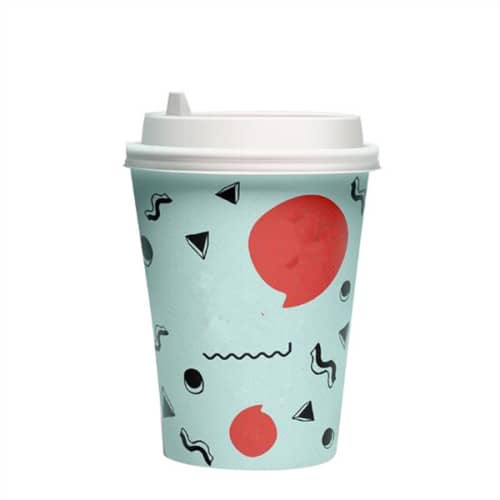 12oz Paper Cup with Lid | EverythingBranded USA