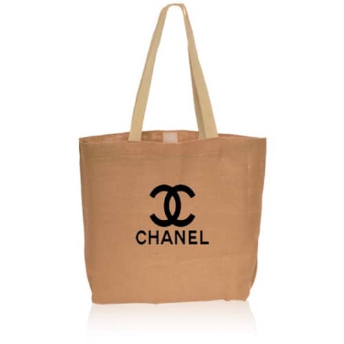 Chanel jute bag