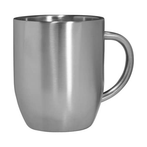 12 oz. Double Wall Stainless Steel Coffee Mug | EverythingBranded USA