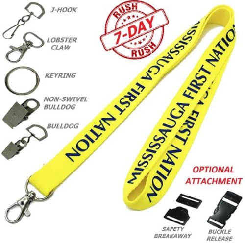 Rush Service Dye-Sublimated Lanyard – 7 Days – Ryder Engraving