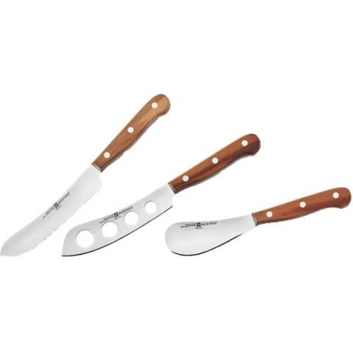 Wusthof 3 Piece Charcuterie Knife Set with Plum Wood Handles - KnifeCenter  - 1129560301