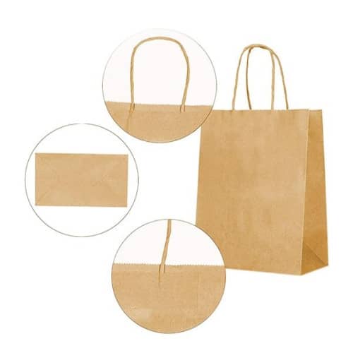 Kraft Paper Gift Bag  EverythingBranded USA