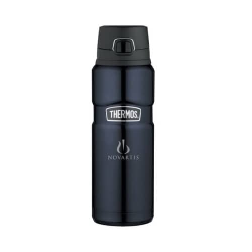 Thermos Stainless King Direct Drink Bottle, Silver - 24 oz bottle