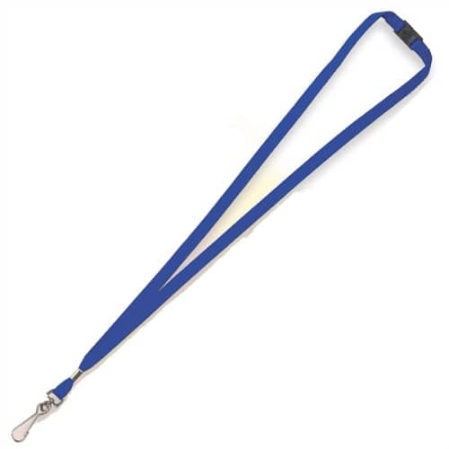 3/8 Safety Breakaway Blank Lanyards With Badge Holder Clips 