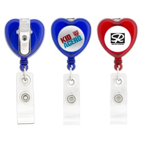 Badge Holder, Hard Plastic Badge Holder Card Holder Keychain