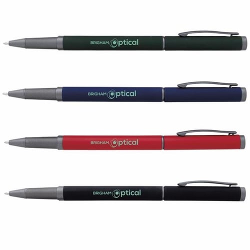 Rubberized Square Pen  EverythingBranded USA