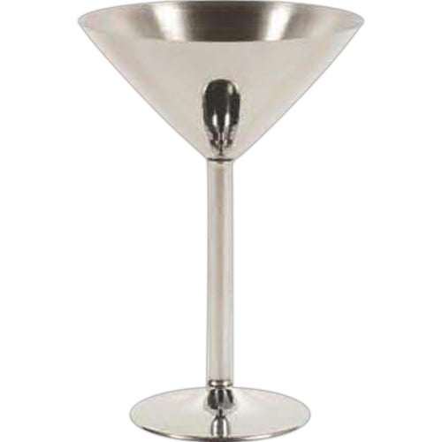 Stainless Steel Martini Glass - 7 oz