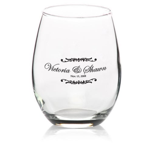 Fairy Tale Personalized Stemless Wine Glasses 5.5 oz. ARC