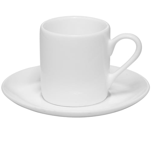 Porcelain Lavazza Espresso Cups - Black Collection