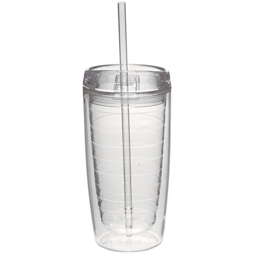EZHYDRATE 4 Acrylic 16oz CLEAR cups with lids and straws | Double Wall  Insulated Plastic Clear Tumbl…See more EZHYDRATE 4 Acrylic 16oz CLEAR cups  with