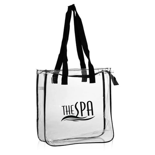 PVC Clear Tote Bag  EverythingBranded USA