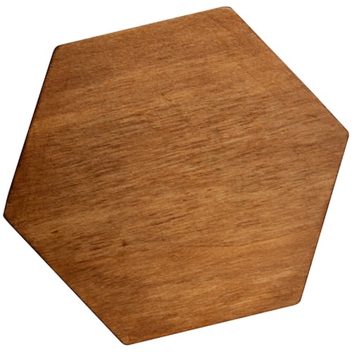 Wood Hexagon Puzzle  EverythingBranded USA