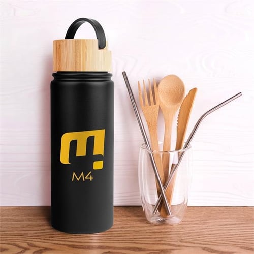 20 Oz. Stainless Steel Bottle With Microban® Infused Lid*