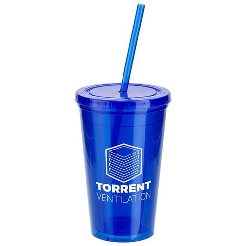 Trifecta 16 oz Tumbler with Lid Straw