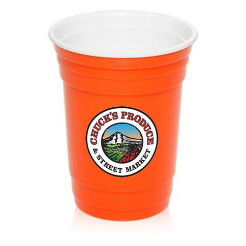 THE PARTY CUP® - 16 oz. Double Wall Insulated Party Plastic Cup