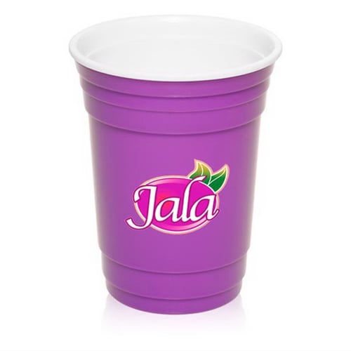 THE PARTY CUP® - 16 oz. Double Wall Insulated Party Plastic Cup