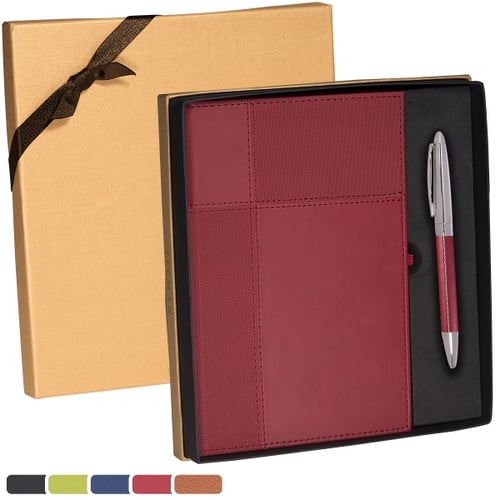 Duo-Textured Tuscany™ Journal & Pen Gift Set