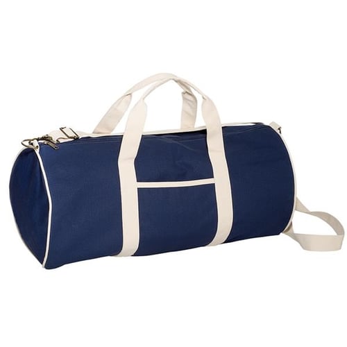 Cotton canvas sale duffle bag