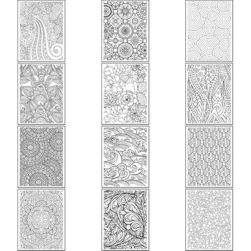  Adult Coloring Book Planner 140897