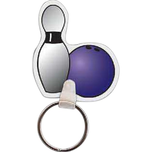 Bowling Ball & Pin Key Tag