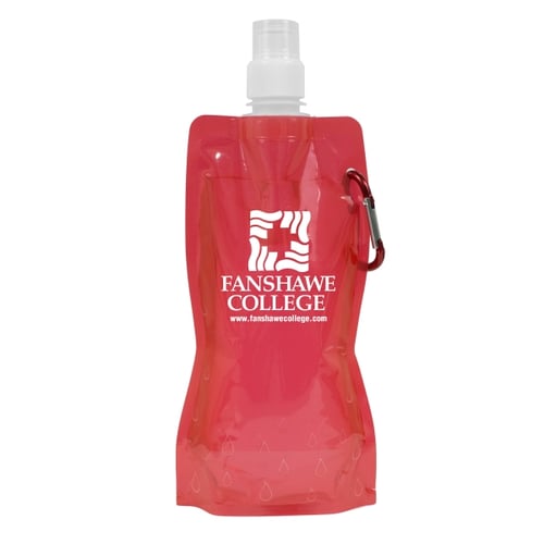 The Fanatic Group DROP SHIP 24oz Frosted Sport Bottle w/ Carabiner Clip  Large Vegas Bar Flag (ONLINE ONLY)