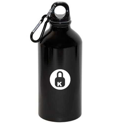 Colored Aluminum Custom Water Bottle