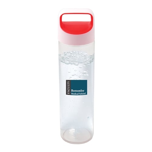 Promotional 600 ml. (20 fl. oz.) glass water bottle Personalized With Your  Custom Logo