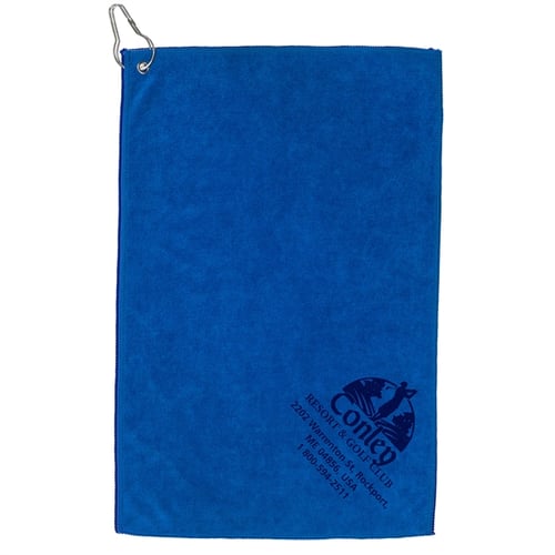 Heavy Duty Blue Microfiber Towel