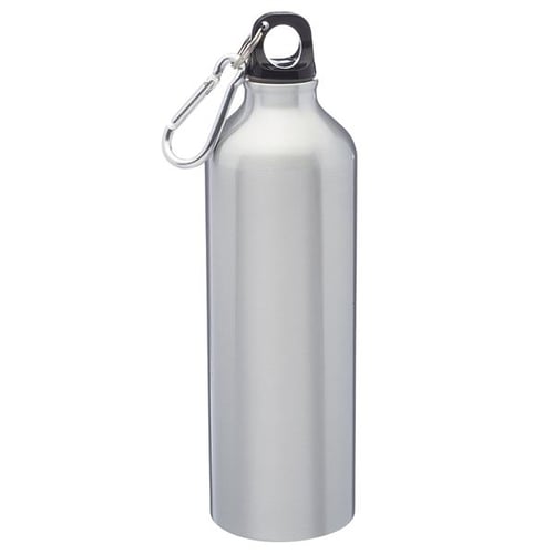 24 Oz. Aluminum Water Bottle w/ Carabiner & Twist Cap