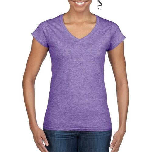 Gildan® Short Sleeve Ladies' V-Neck T-Shirt