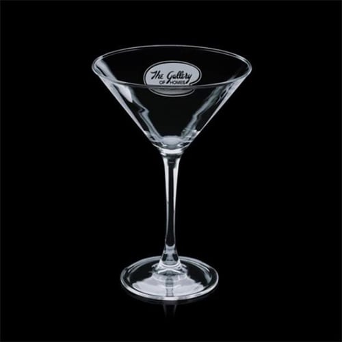 Custom Printed Tall Stem 7.25 Oz Martini Glasses