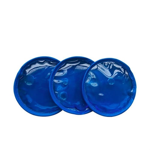 Logo Small Round Gel Beads Hot or Cold Packs