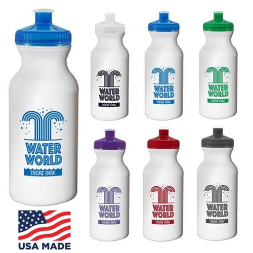 Standard Bike Water Bottle of 20 oz, Personalized Drinkware