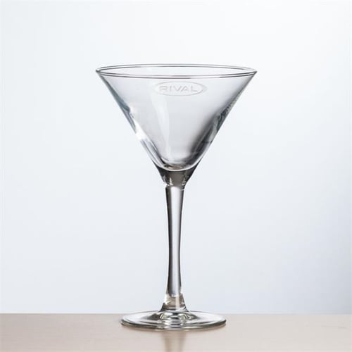 Custom Printed Tall Stem 7.25 Oz Martini Glasses