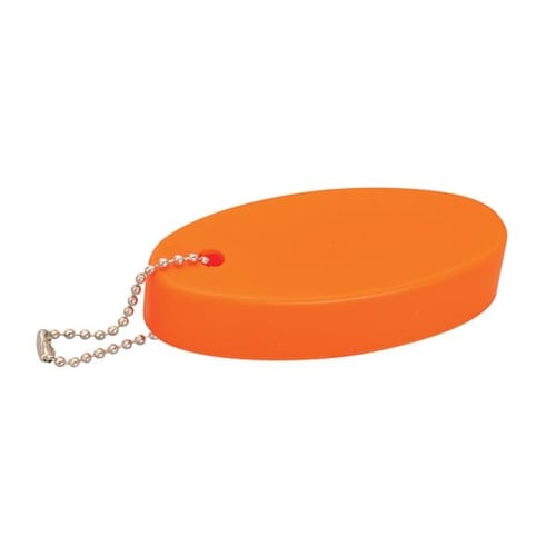 Floating Keychain Deluxe Vinyl Coated Oval Key Float