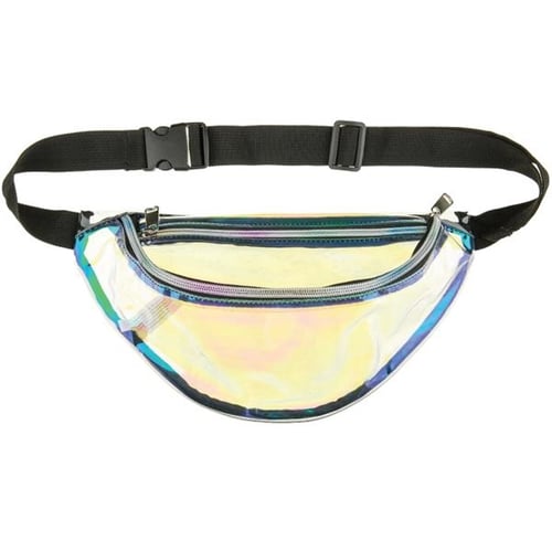 Holographic clear clearance fanny pack