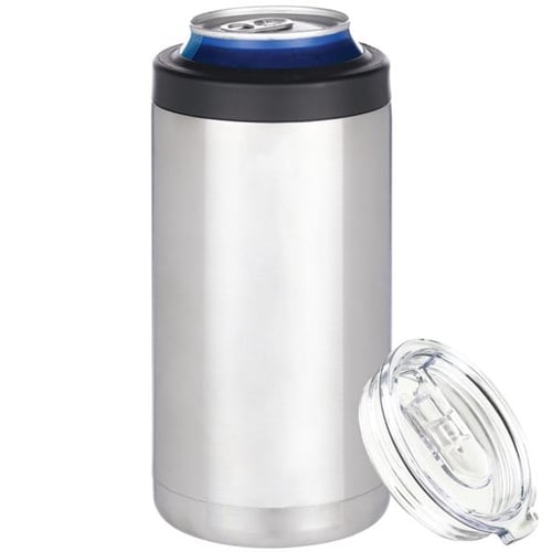 Tallboy 2 in 1 Vacuum Insulated Can Holder and Tumbler - CANCOOLER8 -  IdeaStage Promotional Products
