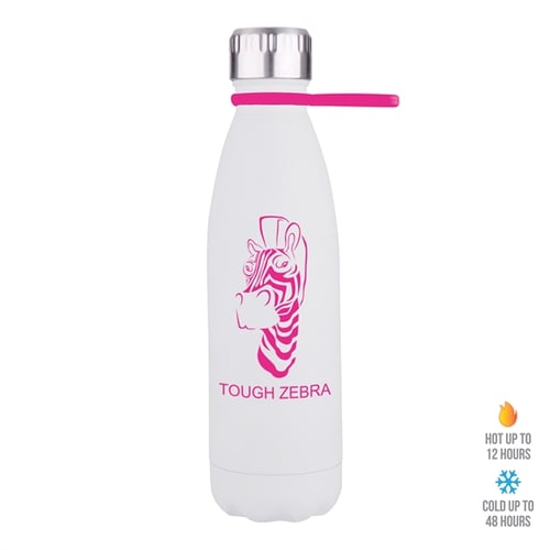 Printed 17 oz. Plastic Water Bottles with Strap