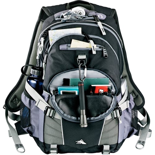 High sierra shop loop backpack black