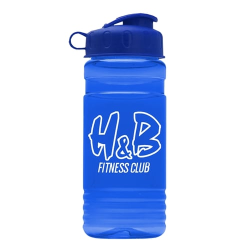 Custom 16 oz Flip Top Water Bottle