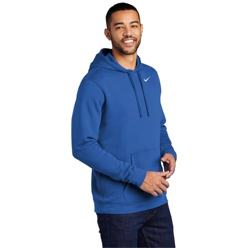 Nike Club Fleece Pullover Hoodie w/ Screen Print 8.2 oz.