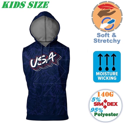 Kids Sublimation Sweatshirt, Colored Polyester Sweatshirt