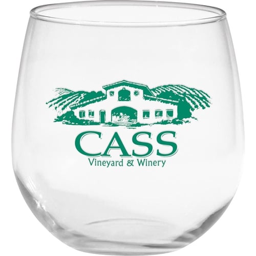 Vineyard Stemless Red Wine Glass + Reviews